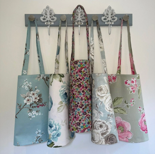 Floral Cotton Market Bags